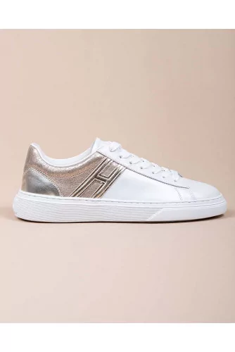 Cassetta - Leather two-toned sneakers 30