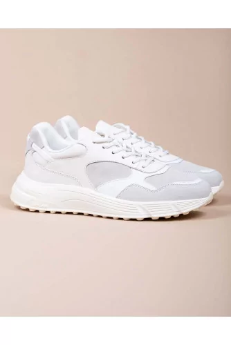 Hyperlight - Leather sneakers sporty style