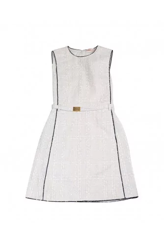 Petite robe Tory Burch vanille ceinturée