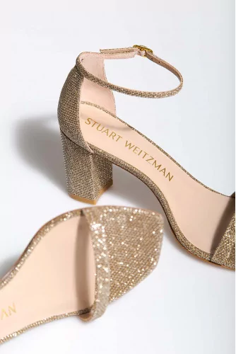 Amelina - High-heeled sandals glitters 75