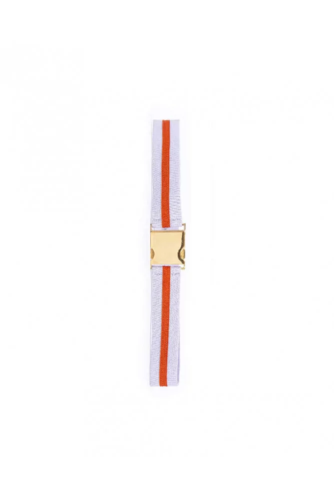 Ceinture Stella Jean parme et orange