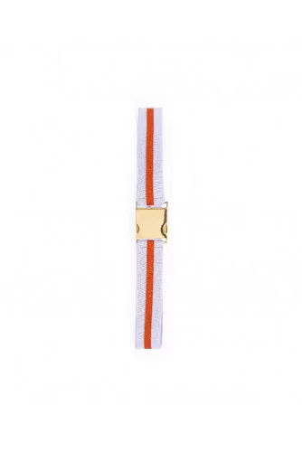 Ceinture Stella Jean parme et orange