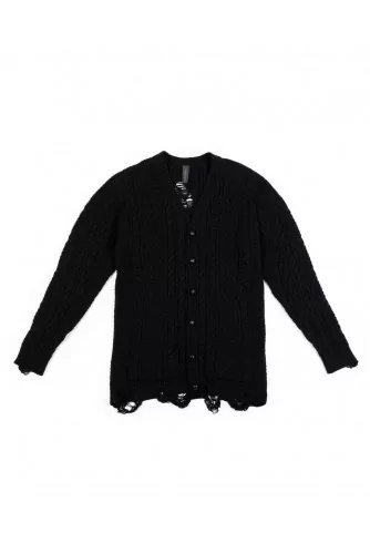 Cardigan Miharayasuhiro noir