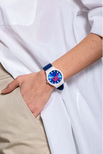 Bangkok - Soft touch silicone and stainless steel watch water resistant