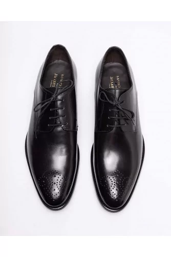 Derbies en cuir avec lacets