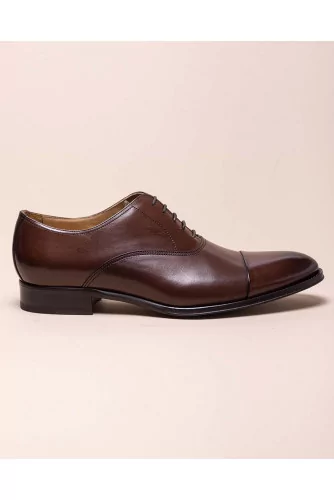 Achat Leather oxford shoes with... - Jacques-loup