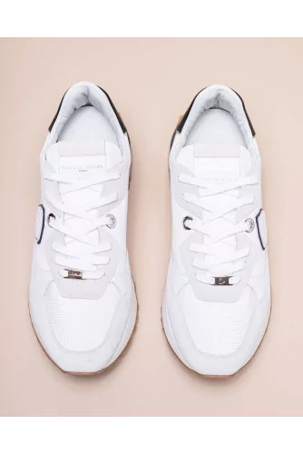 La Rue - Split leather sneakers with foam sole