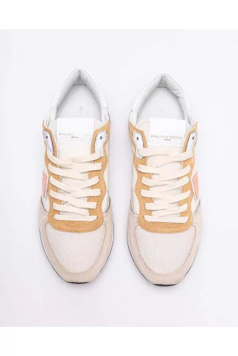 Tropez X - Split leather and nylon sneakers 30