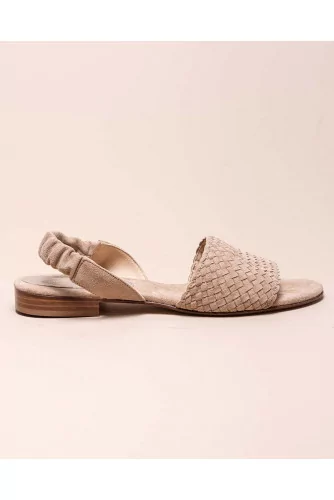 Achat Suede plaited sandals 15 - Jacques-loup