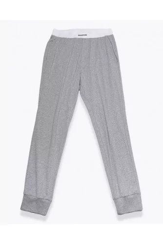 Cotton and spandex jogger