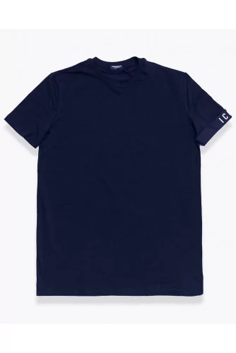 Cotton T-shirt with elastic band