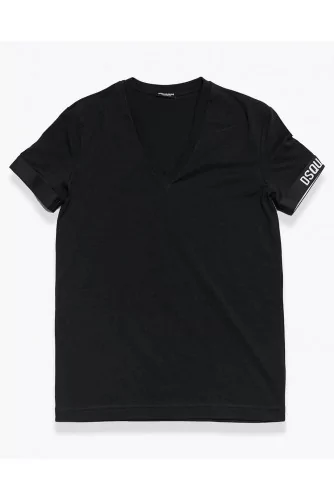 Achat T-shirt en coton avec 2 brassards élastiques - Jacques-loup