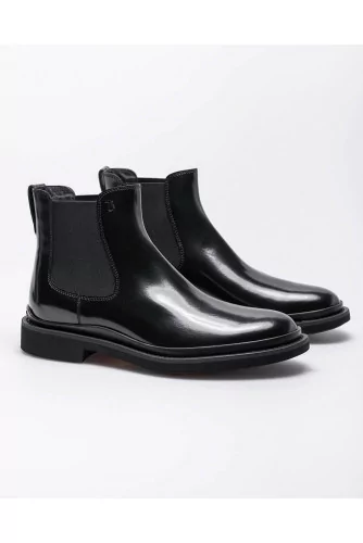 Achat Guscio - Shiny leather boots with elastics - Jacques-loup