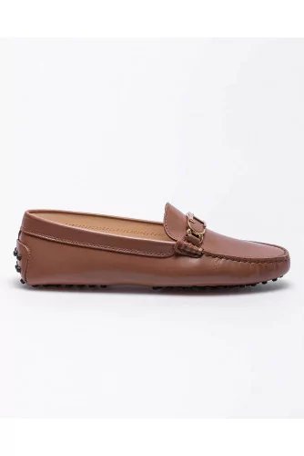 Achat Gommini - Matte leather moccasins with metallic bit - Jacques-loup