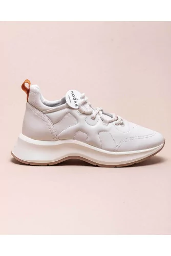 Achat Speedy Run - Nappa leather sneakers with laces in trekking style - Jacques-loup
