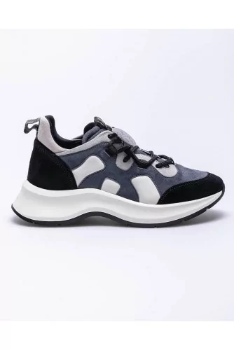 Achat Speedy Run - Suede and leather sneakers with laces in trekking style 50 - Jacques-loup