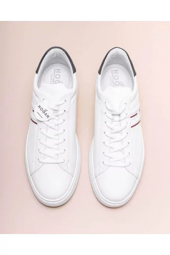 Essentiel - Nappa leather sneakers with stylish H 45