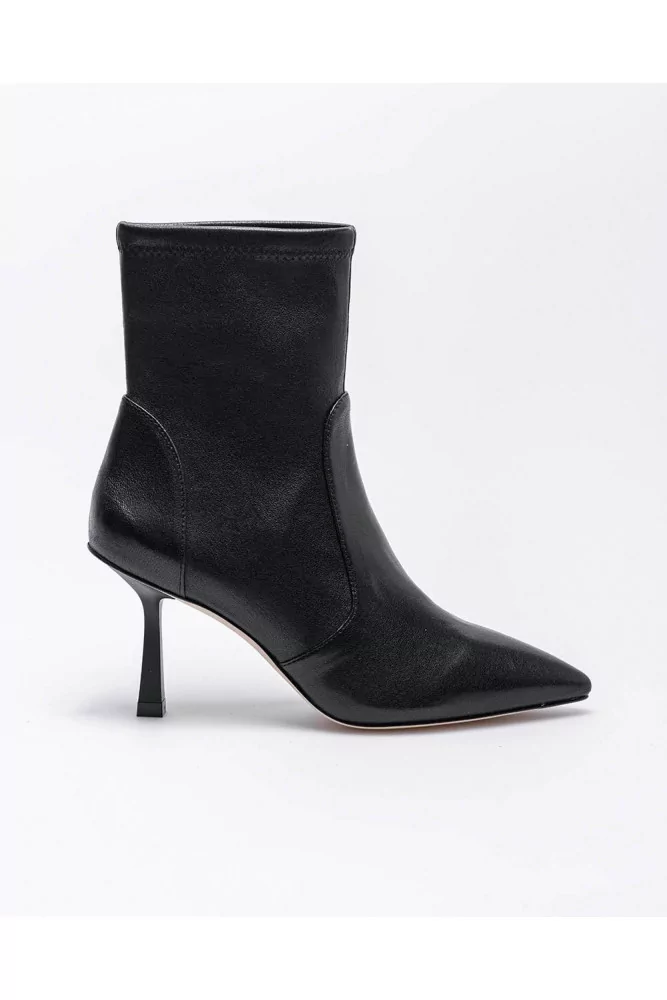 Max 85 - Bottines en cuir avec bout pointu