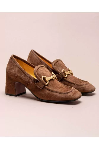 Achat Suede moccasins with metallic bit 60 - Jacques-loup