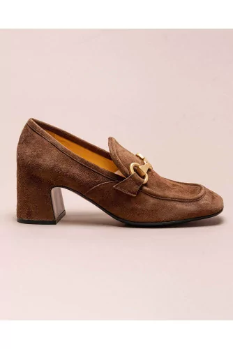 Achat Suede moccasins with metallic bit 60 - Jacques-loup