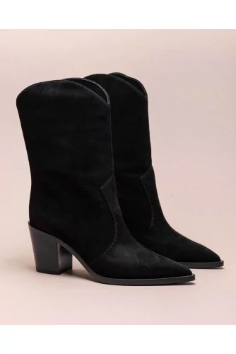 Achat Denver - Suede boots with pointed tip 70 - Jacques-loup