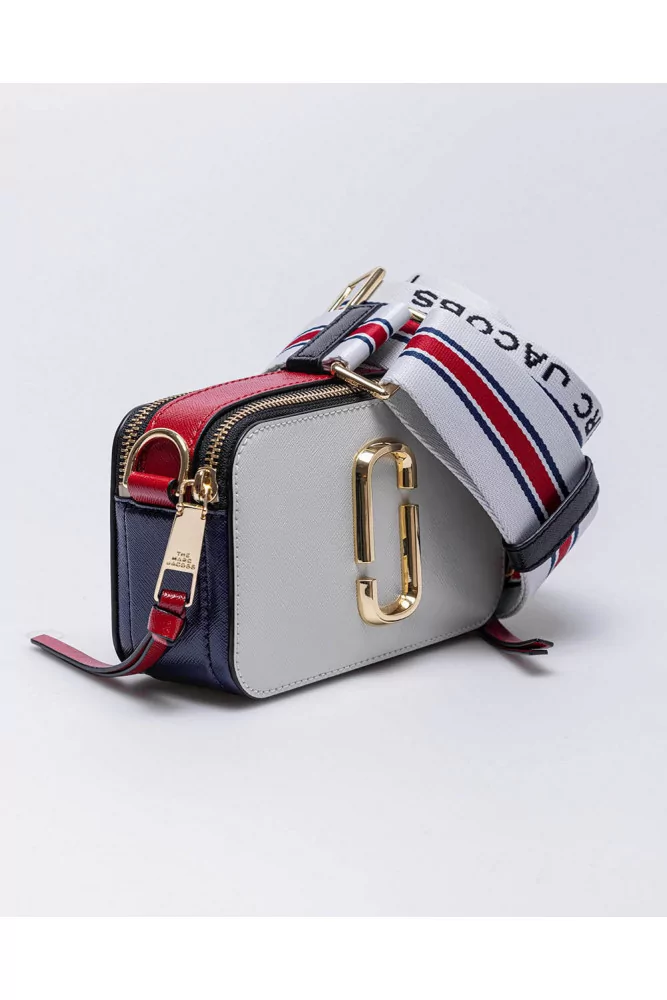 Marc Jacobs Red And White Small Snapshot Bag