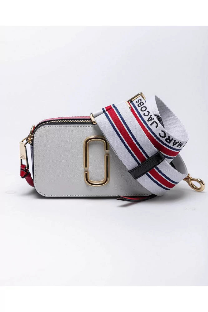 Marc Jacobs The Snapshot Small Crossbody Bag - Red, Blue And White