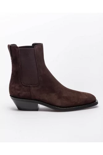Achat Texane Beattle - Boots en cuir naturel avec élastiques - Jacques-loup