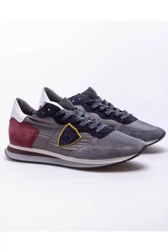 Tropez X - Suede sneakers with escutcheon 45