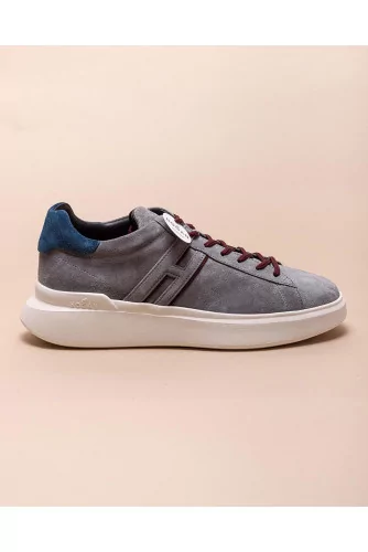 Essentiel - Suede sneakers with stylish H 45