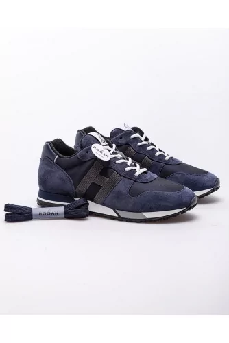 Running - Suede sneakers with iconic H