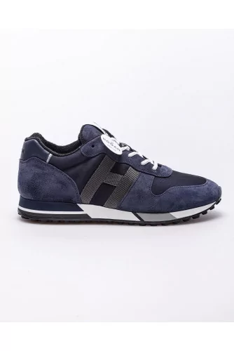 Achat Running - Suede sneakers with iconic H - Jacques-loup