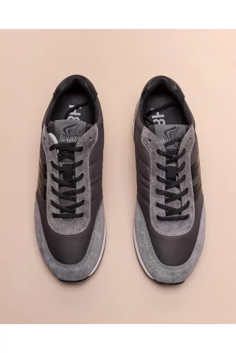 Achat Running - Suede sneakers with iconic H - Jacques-loup