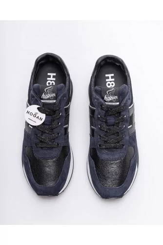 Running H383 - Nubuck and leather sneakers 45