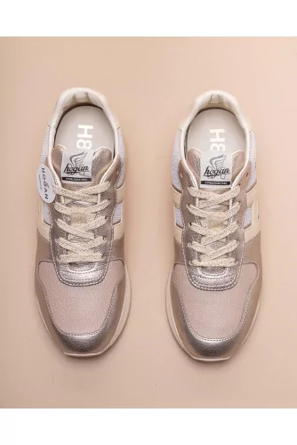 Running H383 - Baskets en nubuck et cuir 45