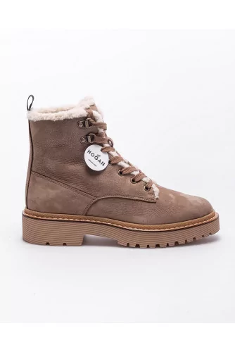Achat Route - Nubuck fur-lined boots 25 - Jacques-loup