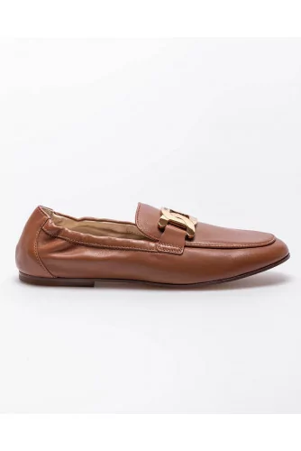 Mocassins en cuir nappa avec mors