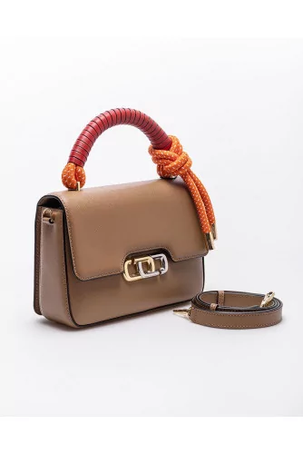 Achat J Link - Grained leather bag with flap - Jacques-loup