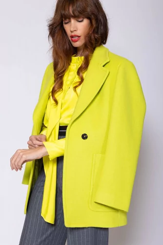 Veste oversize en laine ML