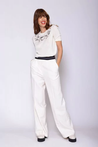 Achat Wool striped trousers - Jacques-loup