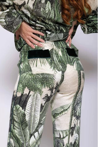 Achat Crepe and silk outfit with jungle print - Jacques-loup