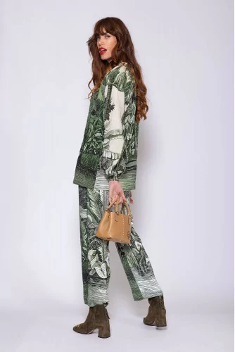 Achat Crepe and silk outfit with jungle print - Jacques-loup