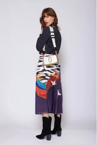 Achat Polyester pleated skirt with print - Jacques-loup