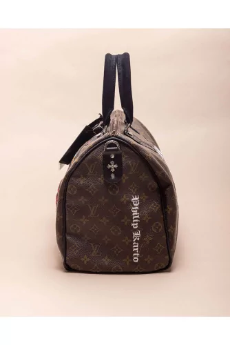 Indian of Philip Karto - Louis Vuitton bag with python leather details 45  cm for women