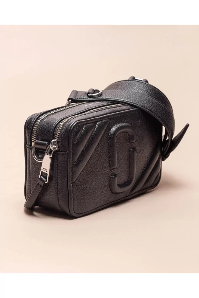 Motoshot - Rectangular nappa leather bag with shoulder strap