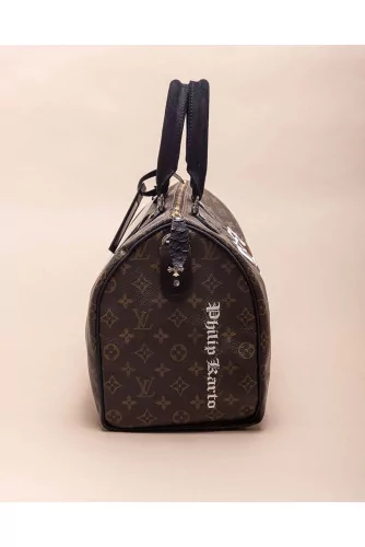 Louis Vuitton Limited Edition Monogram Stone Canvas Speedy