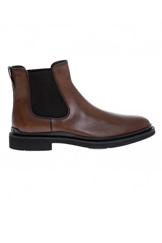 Achat Guscio - Patina leather boots with elastics - Jacques-loup