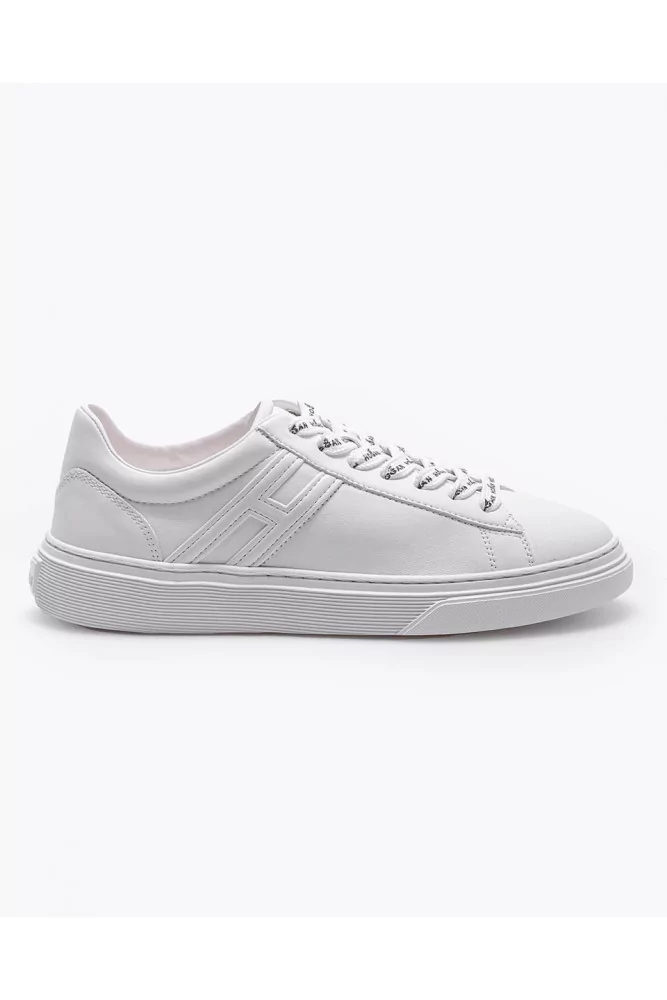 Cassetta - Nappa leather sneakers with applied logo 30