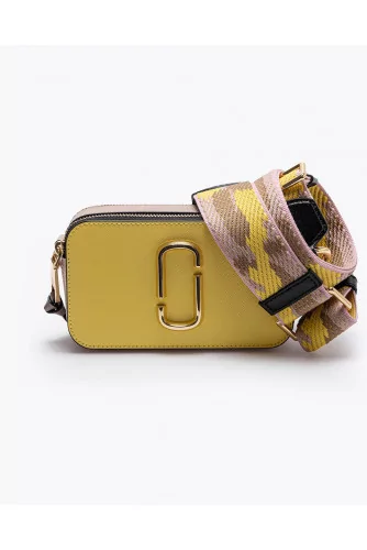 Snapshot - Printed leather bag with shoulder strap