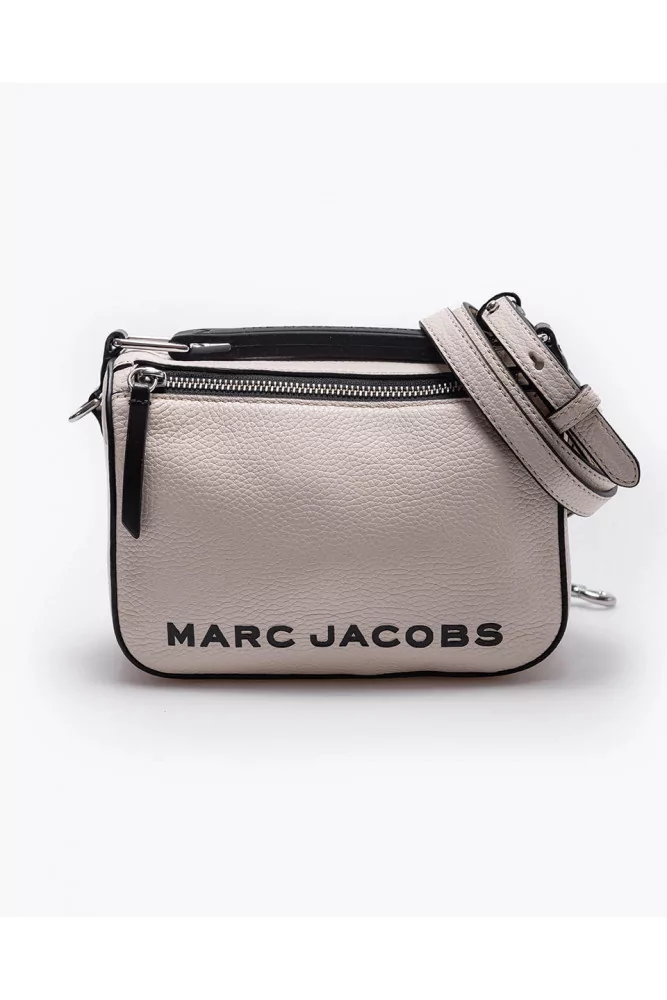 Mini Softbox of Marc Jacobs - Small ivory and black bag with